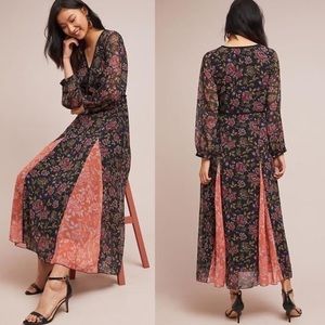Anthropologie LAIA Floral Ines Maxi Dress